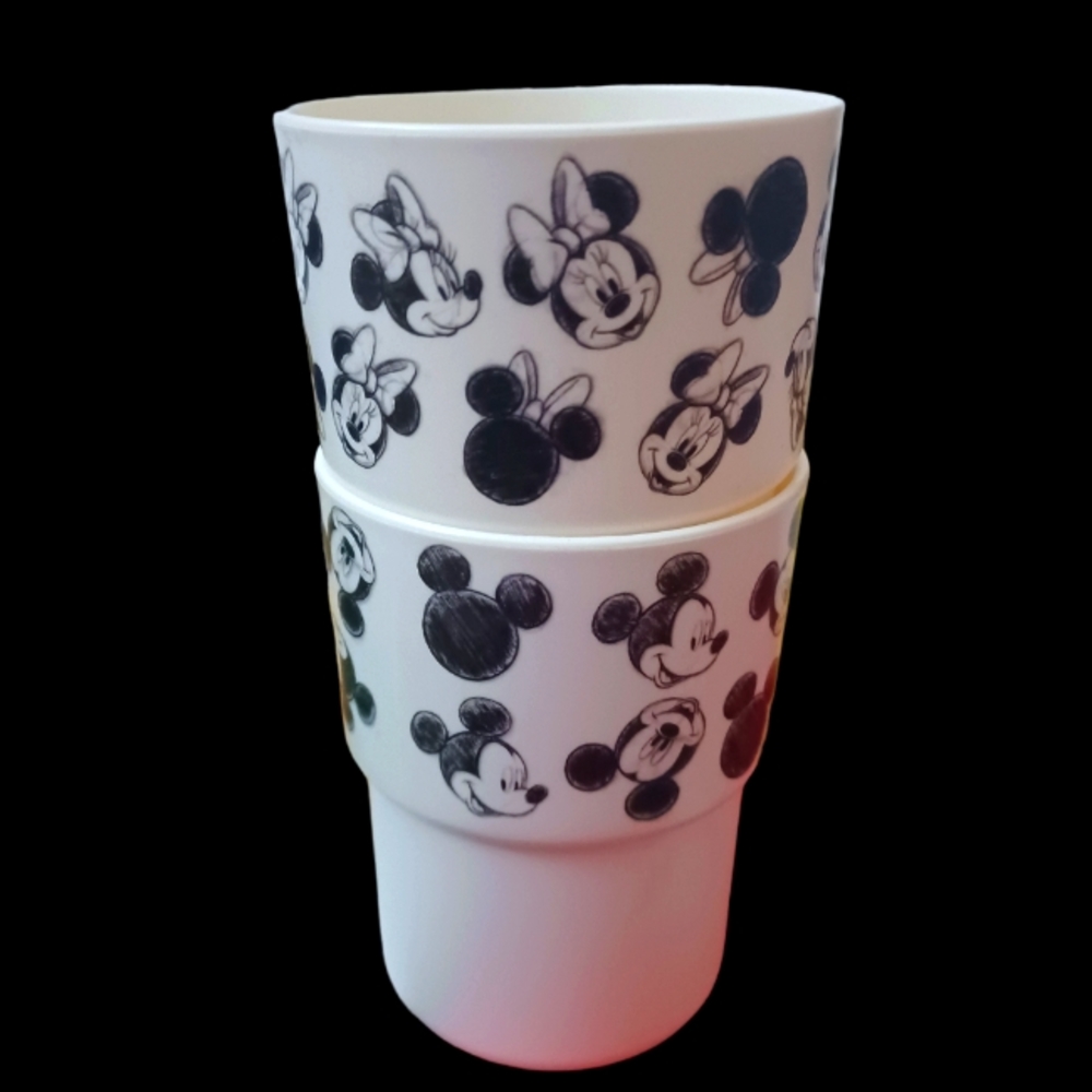❤️NEW Disney Mickey Mouse and Minnie Mouse 2 pack Cups, Organization, Holiday